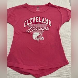 NWOT Girls Cleveland Browns Tee Size Small